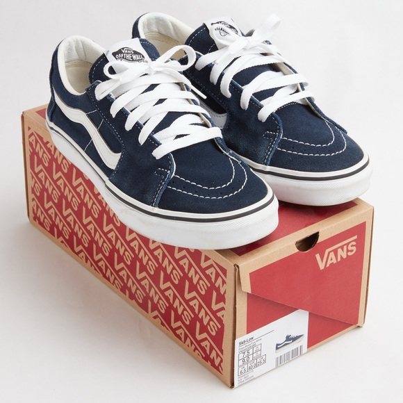 Vans SK8-Low Navy men’s 7.5 - Picture 2 of 10